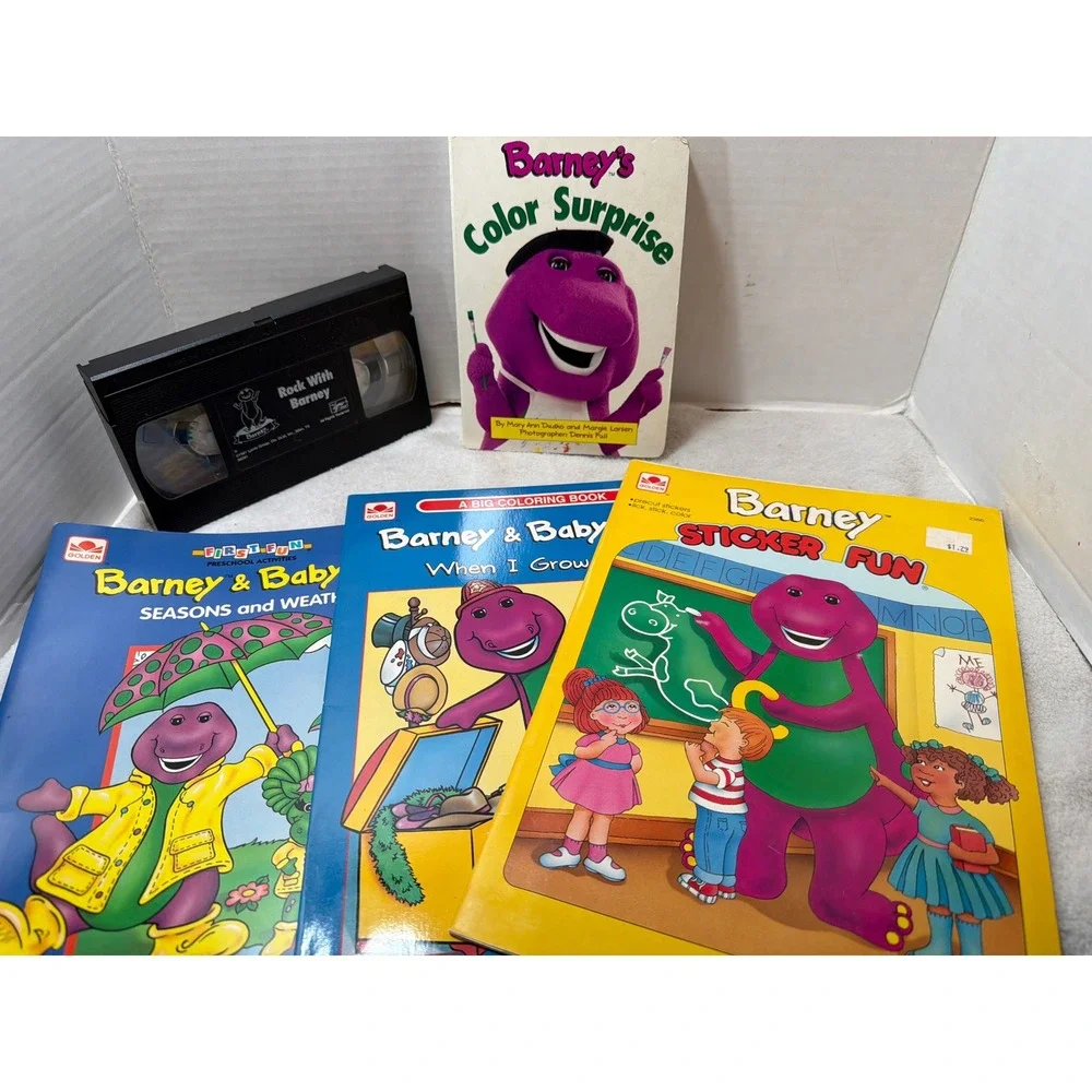 Barney dinosaur plush